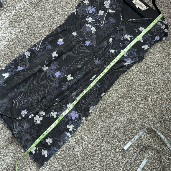 Aventura Yardley dress organic cotton floral L wrap skirt - Picture 10 of 12